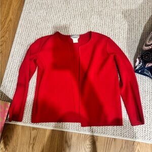 MaxMara | made in Italy Red Knit Caridgan